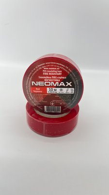 Ізолента Neomax 0.15*19мм (10м) червона 336 фото